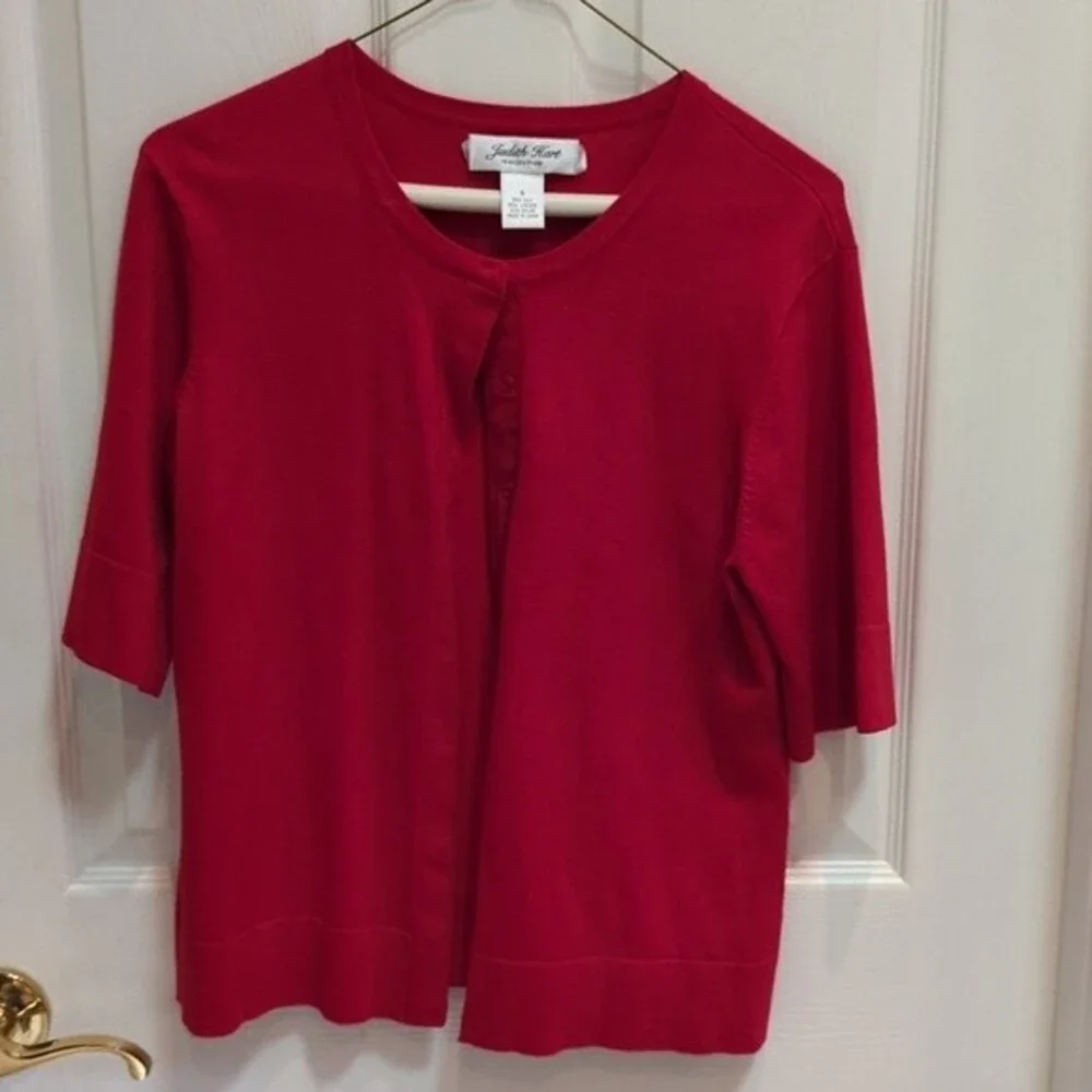 Judith Hart Collection Women's Maxi Dress/Cardigan Combo. Size Small